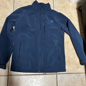 men’s north face denali jacket size small , euc